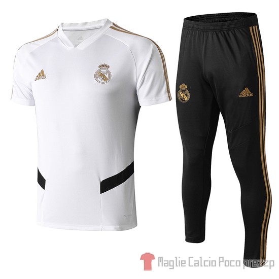 Tuta da Track Real Madrid Manica Corta 2019/2020 Bianco - Clicca l'immagine per chiudere